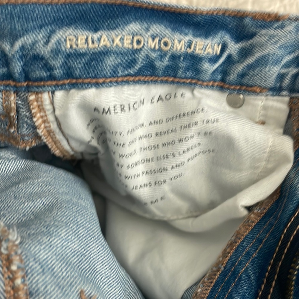American Eagle Relaxed Mom Jean